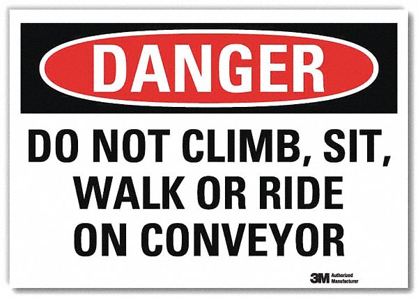 Danger Sign 7inx10in Reflective Sheeting