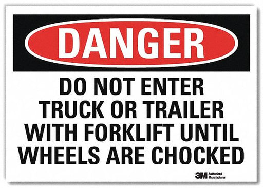 Danger Sign 10inx14in Reflctv Sheeting
