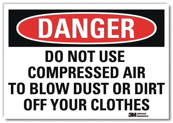 Danger Sign 7inx10in Reflective Sheeting