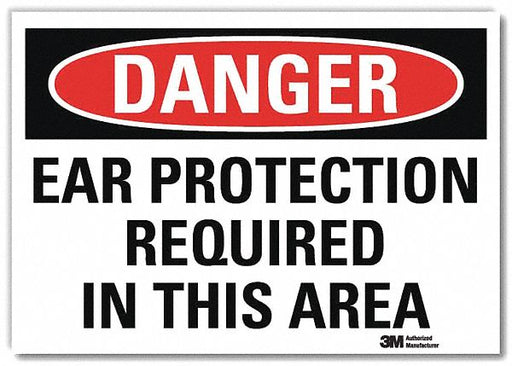 Danger Sign 7inx10in Reflective Sheeting