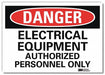 Danger Sign 10inx14in Reflctv Sheeting