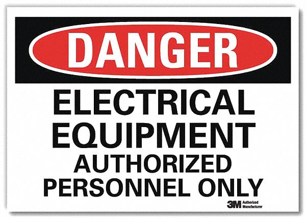 Danger Sign 10inx14in Reflctv Sheeting