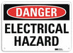 Danger Sign 7 in x 10 in Aluminum