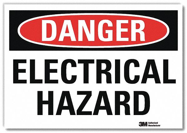 Danger Sign 7inx10in Reflective Sheeting
