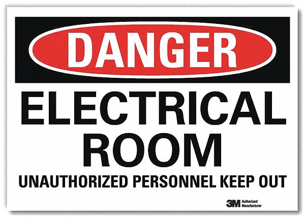 Danger Sign 7inx10in Reflective Sheeting