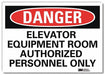 Danger Sign 5inx7in Reflective Sheeting