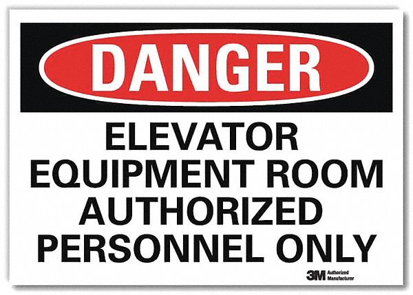 Danger Sign 7inx10in Reflective Sheeting