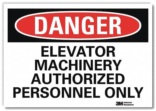 Danger Sign 10inx14in Reflctv Sheeting