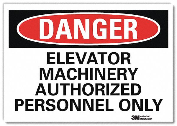 Danger Sign 7inx10in Reflective Sheeting