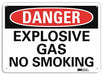 Danger Sign 10 inx14 in Plastic