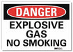 Danger Sign 7 in x 10 in Rflct Sheeting