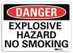 Danger Sign 10 in x 14 in Plastic