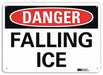 Danger Sign 7 in x 10 in Aluminum