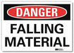 Danger Sign 10inx14in Reflctv Sheeting