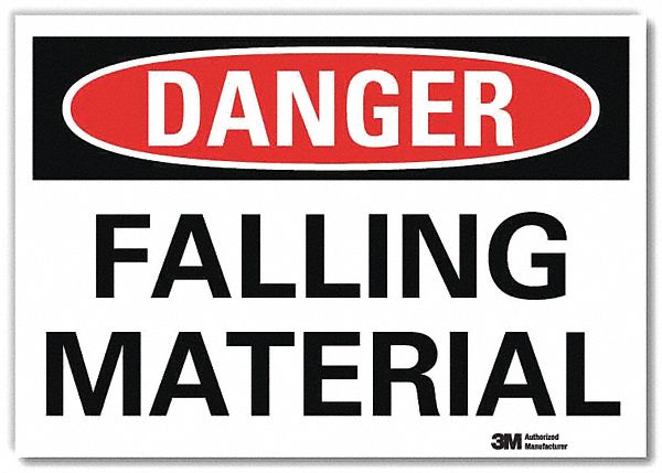 Danger Sign 10inx14in Reflctv Sheeting
