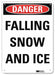 Danger Sign 10 inx7 in Plastic