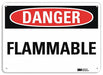 Danger Sign 10 inx14 in Plastic