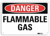 Danger Sign 10 inx14 in Aluminum