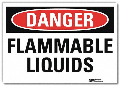 Danger Sign 5inx7in Reflective Sheeting