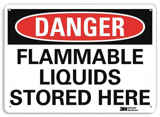 Danger Sign 7 inx10 in Plastic