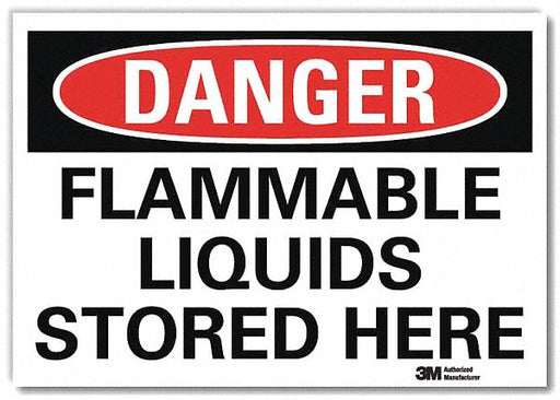 Danger Sign 5inx7in Reflective Sheeting