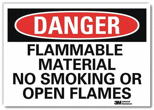 Danger Sign 10inx14in Reflctv Sheeting