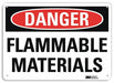 Danger Sign 7 in x 10 in Aluminum