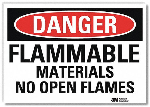Danger Sign 7inx10in Reflective Sheeting
