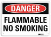 Danger Sign 10 inx14 in Aluminum