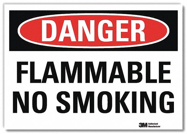Danger Sign 10inx14in Reflctv Sheeting