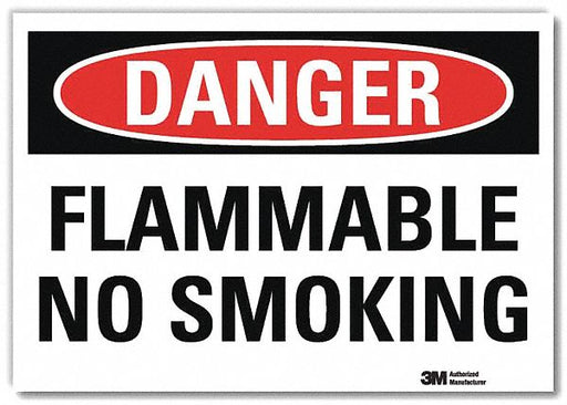 Danger Sign 7inx10in Reflective Sheeting