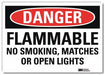 Danger Sign 10inx14in Reflctv Sheeting