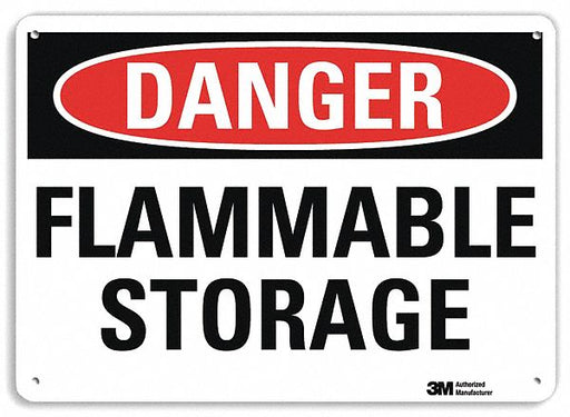 Danger Sign 7 inx10 in Plastic