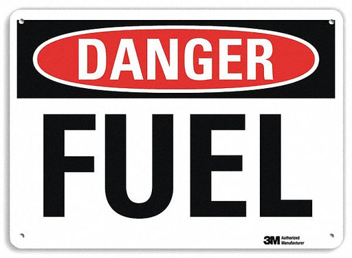 Danger Sign 7 inx10 in Plastic