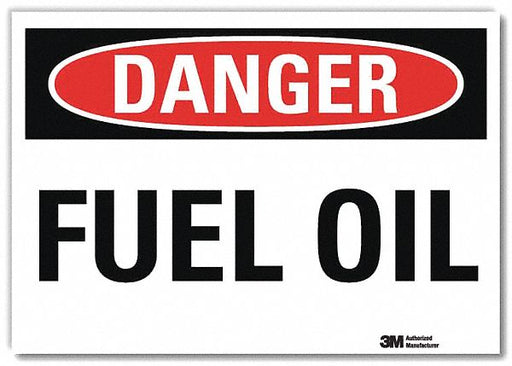Danger Sign 5inx7in Reflective Sheeting