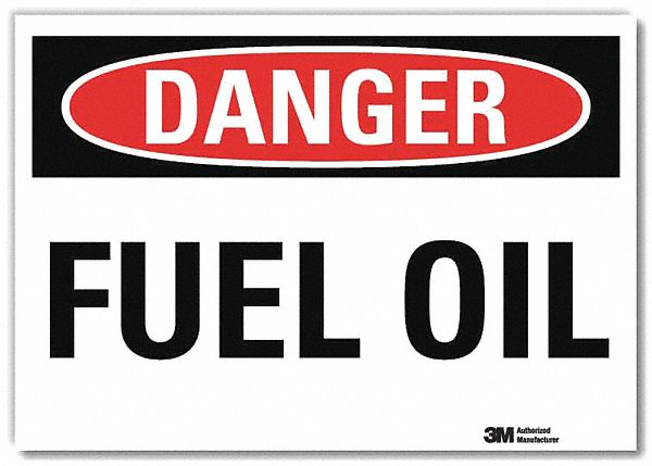 Danger Sign 5inx7in Reflective Sheeting