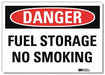 Danger Sign 10inx14in Reflctv Sheeting