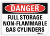 Danger Sign 7 inx10 in Plastic