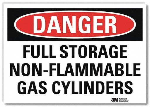 Danger Sign 10inx14in Reflctv Sheeting