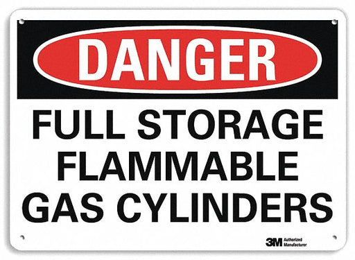 Danger Sign 7 inx10 in Plastic
