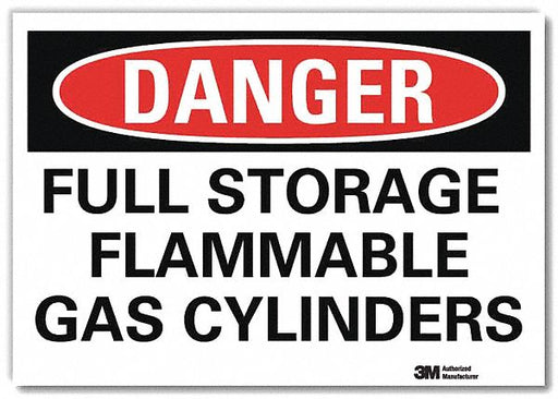 Danger Sign 10 in x 14 in Rflct Sheeting