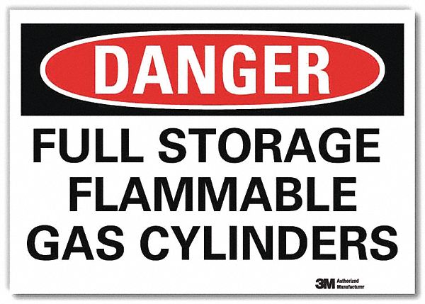 Danger Sign 10 in x 14 in Rflct Sheeting