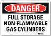 Danger Sign 7inx10in Reflective Sheeting