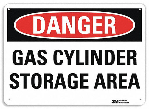 Danger Sign 10 inx14 in Plastic