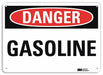 Danger Sign 7 in x 10 in Aluminum