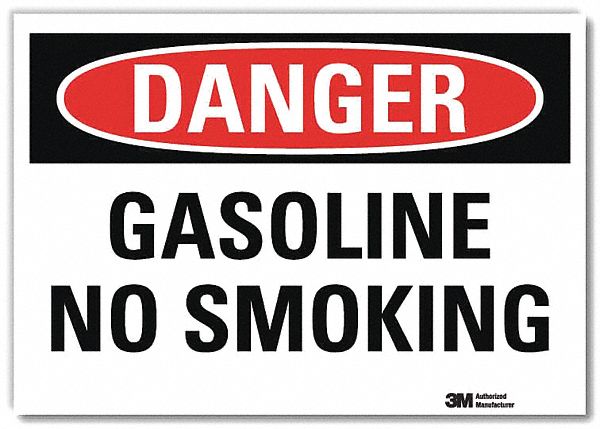 Danger Sign 10inx14in Reflctv Sheeting