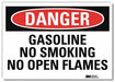 Danger Sign 10inx14in Reflctv Sheeting