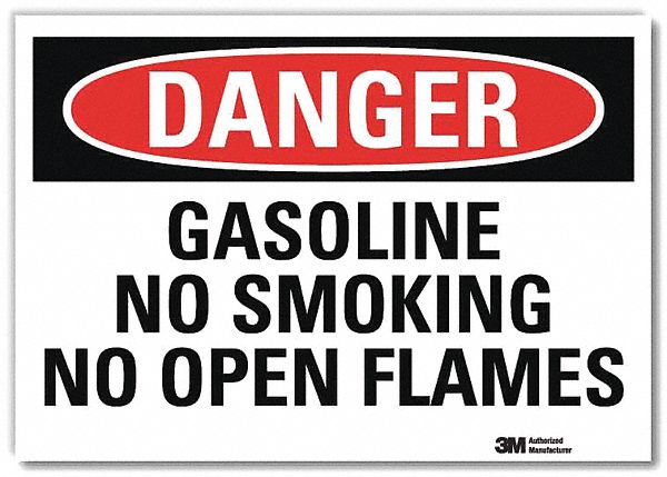 Danger Sign 7inx10in Reflective Sheeting