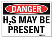 Danger Sign 10inx14in Reflctv Sheeting