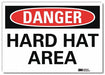 Danger Sign 7 in x 10 in Rflct Sheeting